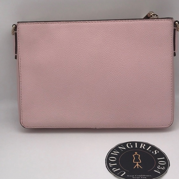 KATE SPADE New York Margaux Medium Pink Leather Convertible Crossbody Bag   NWOT - Picture 2 of 16